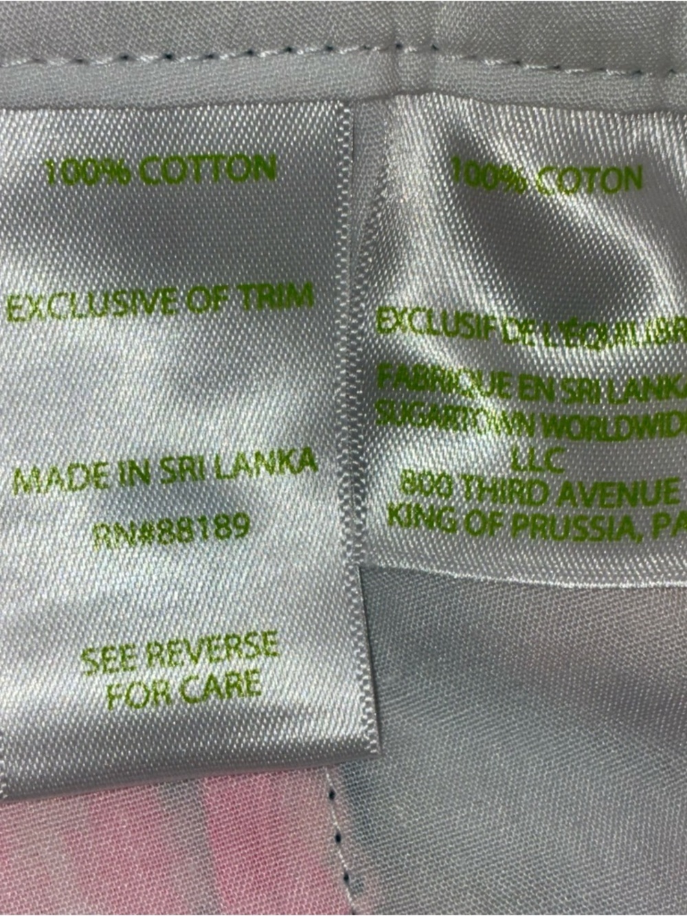 Lilly Pulitzer “The Callahan Short” Size 2, 5” Cotton Teal Pink NWOT Preppy - Picture 7 of 7